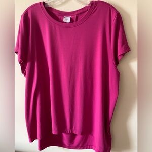 Athleta Dark Pink Tee Shirt